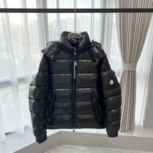 Moncler black fashionable down jacket